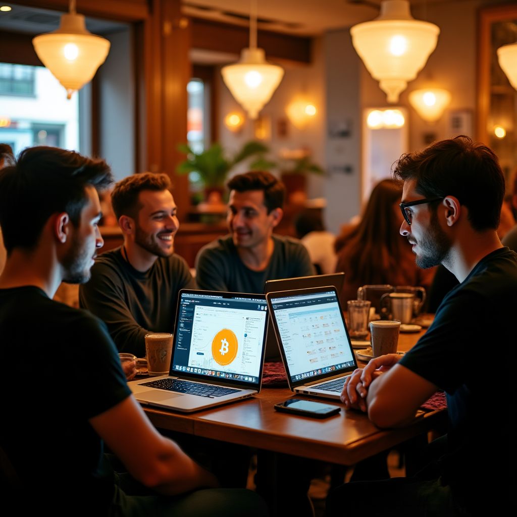 Fundadores de CriptoFuturo Argentina en 2018